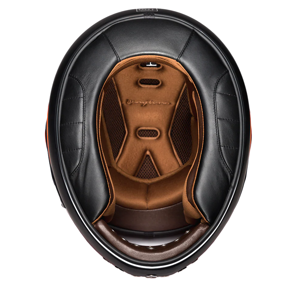 DOT Daytona Retro Full Face Motorcycle Helmet: Vintage Style for Men, Women, & Youth - W/ Captain America Stealth - Image 6