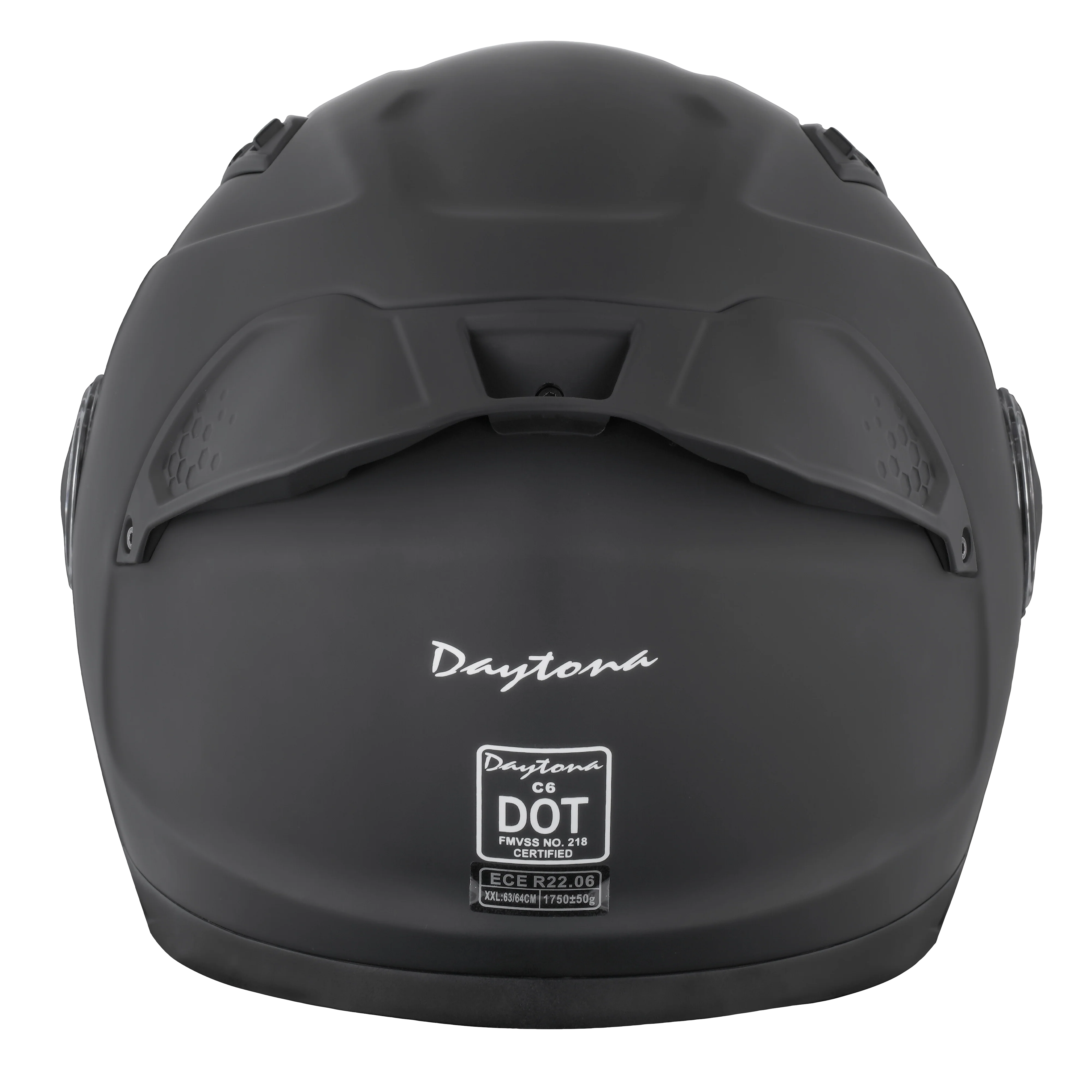 D.O.T. & ECE Daytona C6- Dull Black - Image 4