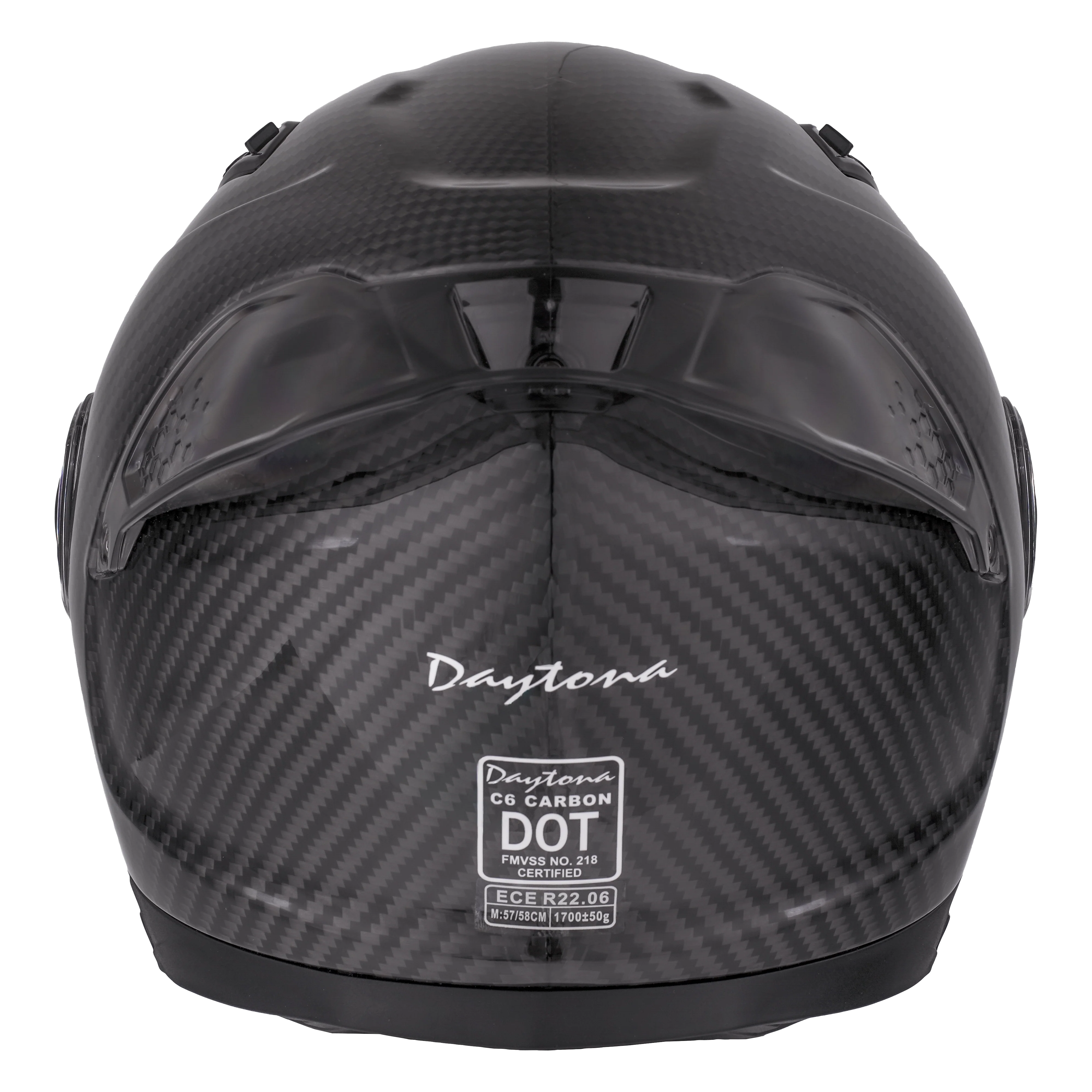D.O.T. & ECE Daytona C6- Grey Carbon Fiber - Image 4