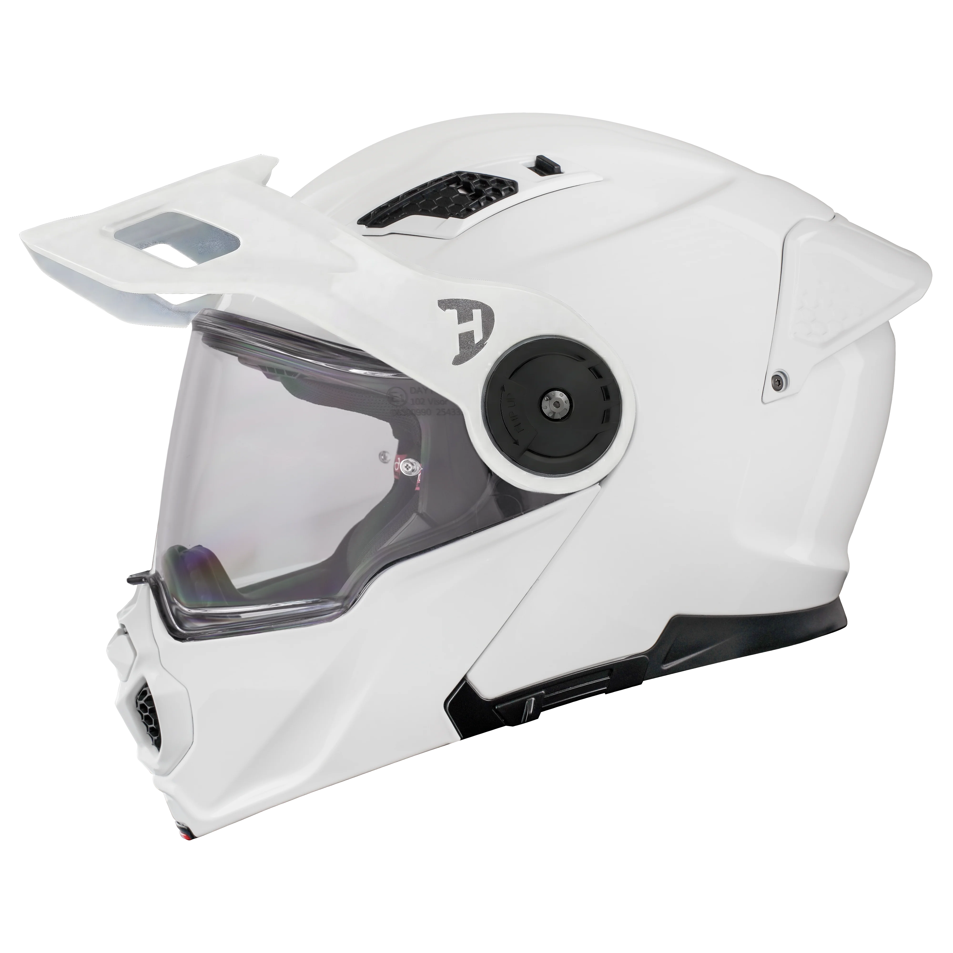 D.O.T. & ECE Daytona C6- Hi-Gloss White - Image 8
