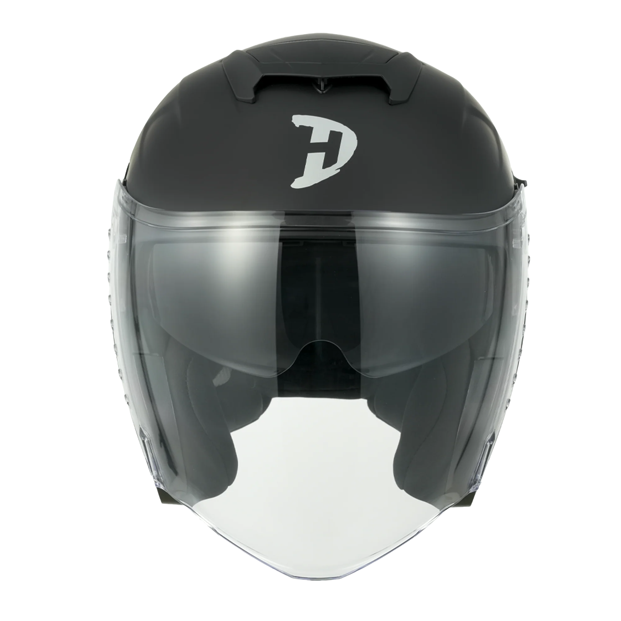 D.O.T. & ECE Daytona Spyder Jet- Dull Black - Image 6