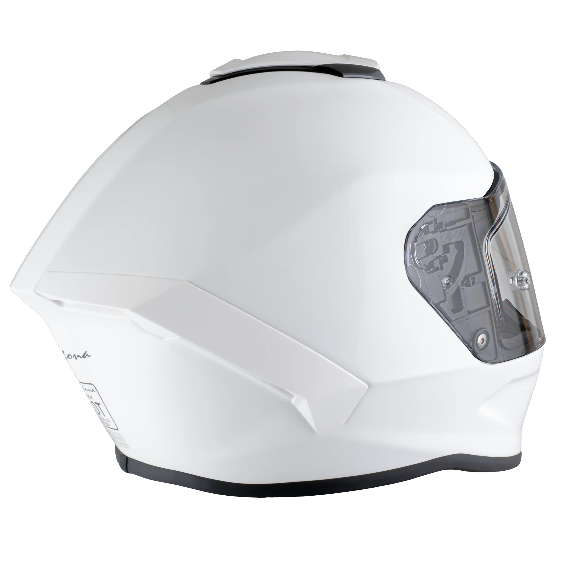 D.O.T. & ECE Daytona Viper- Hi-Gloss White - Image 5