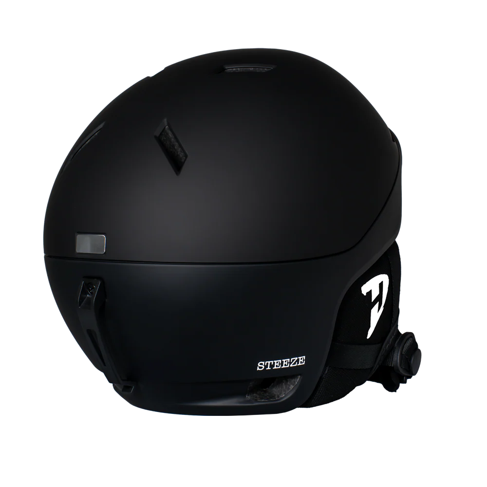 Daytona Steeze Snowboard Helmet - Adjustable Helmet for Men, Women & Youth - Dull Black Finish - Image 4