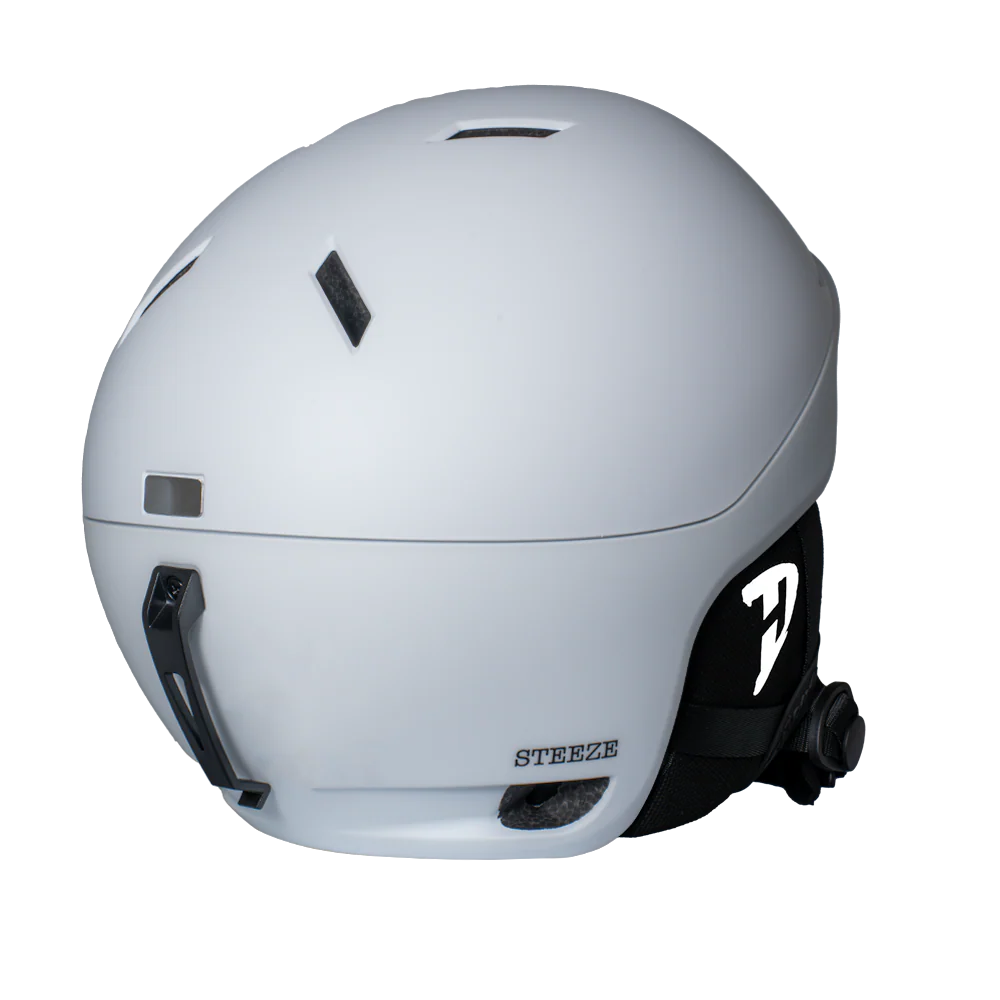 Daytona Steeze Snowboard Helmet - Adjustable Helmet for Men, Women & Youth - Dull Chalk White Finish - Image 4